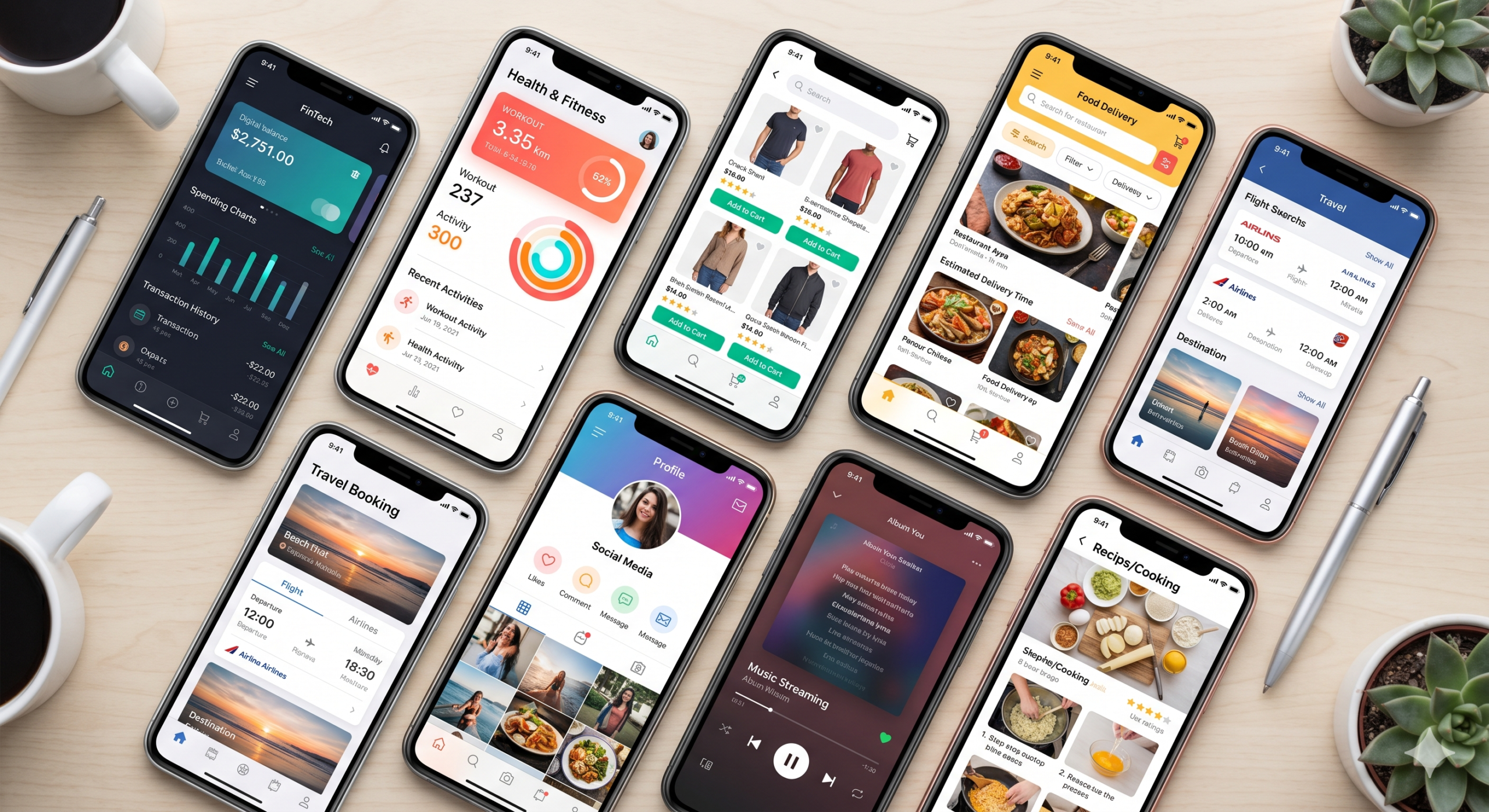mobile application ui ux design
