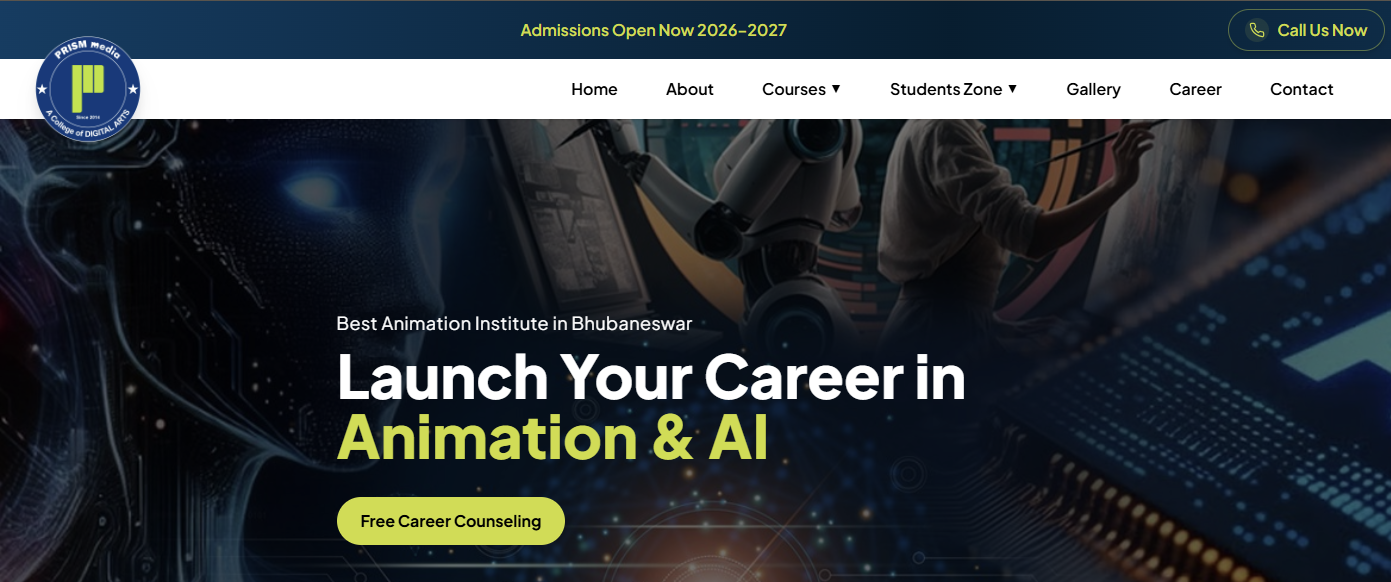 Homepage Design